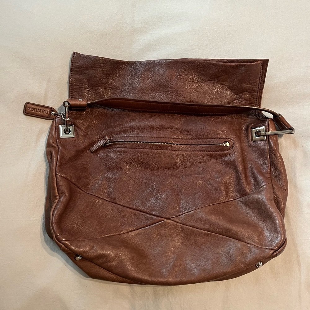 Vintage Danier Brown Leather Purse - Picture 2 of 5